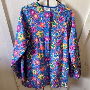 Apple Life Long Sleeve Scrub Top